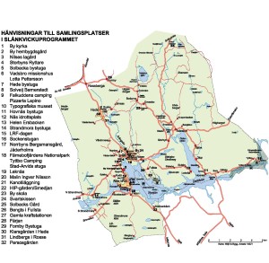 Karta över By